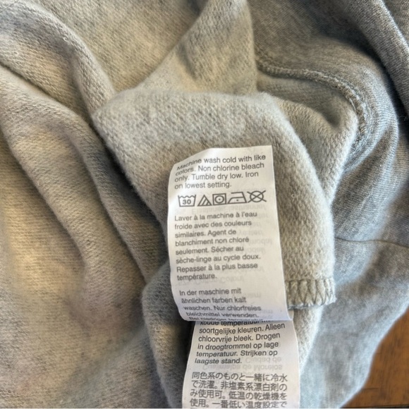 Miles(s) by Madewell Warmup Hoodie Sweatshirt in Light Heather Grey, Size XS - Picture 12 of 12